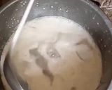 A picture of step 4 of Tigernut powder (kunun Aya powder).