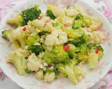 金沙雙花菜的食譜步驟5照片