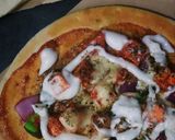 পনির তন্দুরি পিজ্জা (paneer tanfuri pizza recipe in Bengali) রেসিপি ধাপ - 4 ছবি