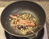 醬味海鮮義大利麵的食譜步驟3照片