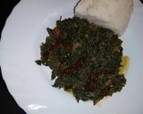 A picture of step 8 of Kunde stew.
