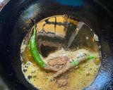 A picture of step 4 of Mach Shukto.