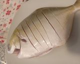 A picture of step 1 of Grilled pampano fish.