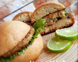 A picture of step 7 of Mackerel Burgers.