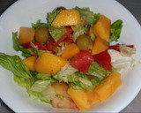Foto del paso 4 de la receta: Ensalada de Verano con Melocotones frescos