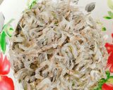 Hình bước làm 2 của món Gỏi bông điên điển tép đồng