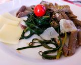 Foto del passaggio 1 della ricetta Pennette di canapa bio con agretti pomodorini e pistacchio