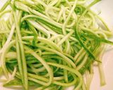 Hình bước làm 1 của món Gỏi bầu