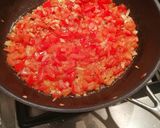A picture of step 5 of Pap and chicken stew.