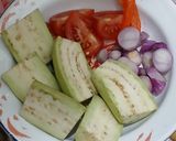 Foto langkah ke 1 dari resep Penyetan Terong Ijo.