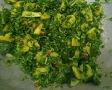आलू मेथी साग (aloo methi saag recipe in Hindi) रेसिपी चरण 4 फोटो