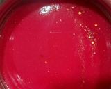 A picture of step 3 of Indo mexican farfalle pasta soup.