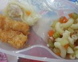 Foto langkah ke 9 dari resep Sup Makaroni Pangsit MPASI 10+.
