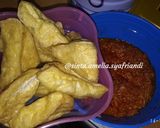 Foto langkah ke 9 dari resep 017. Sambal Cobek Udang Ebi + Tahu ❣️.