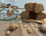 Foto del paso 4 de la receta: Bizcocho integral de yogurt, avellanas,coco y nueces🍰