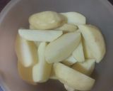 Foto del paso 3 de la receta: Entrecot adobado con puré de papas, verdura y salsa del adobo