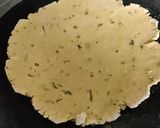 A picture of step 3 of Quiona thepla.