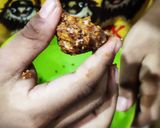 A picture of step 7 of Choco cornflakes ladoos.