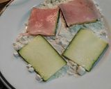 Foto del paso 5 de la receta: Bocaditos empanados de calabacín, jamón y queso