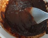A picture of step 1 of Chocolate Salted Caramel Cheesecake Yule Log with Speculoos and Cream Cheese.