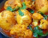 হাঁসের ডিমের আলু ফুলকপি দিয়ে ঝোল (hanser dimer aloo foolkopi diye jhol recipe in Bengali) রেসিপি ধাপ - 4 ছবি