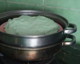Foto langkah ke 2 dari resep Resep Mochi Pandan Isi Kacang Tanah Kenyel kenyel.