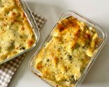 Foto langkah ke 7 dari resep Penne Panggang Bayam Keju.