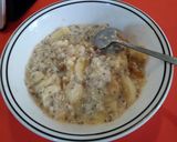 Foto langkah ke 3 dari resep Oat Pisang Kurma (Sarapan Infant 1,5 tahun).