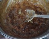 A picture of step 2 of Til ki chikki.