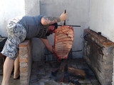 Costillar a la estaca