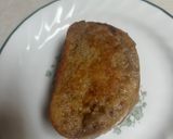 A picture of step 4 of Stuffed French Toast 😃.