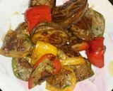 Foto langkah ke 7 dari resep Paprika tumis daging Ikan Tenggiri.