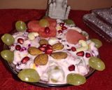 A picture of step 1 of Fruit yogurt.