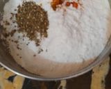 A picture of step 1 of Crispy juice chicken flay's.