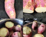 A picture of step 1 of Raw Banana Sweet Potato Kofta Curry.