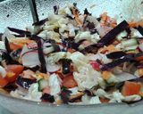 صورة لخطوة 13 من وصفة 🐟 سمك 🐟 مشوي بالفرن 🐟 (دنيس) وأرز 🍚 صيادية 🐟 مع السلطة 🥗