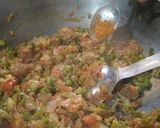 A picture of step 4 of Veg Biryani.