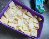 Foto langkah ke 3 dari resep Puding Roti Keju Kukus 🍞🧀.