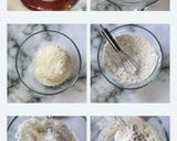 A picture of step 1 of Coconut and Mango Breeze Cake.