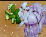 A picture of step 1 of Peas Pulao.