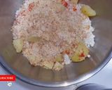 A picture of step 2 of Sabudana khichdi.