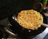 A picture of step 1 of Sev khamani.