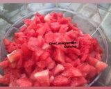 A picture of step 2 of Sweet Watermelon by Chef_Maryumms_Cuisine🌸.