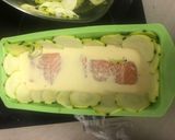 Une image de l'étape 2 de Terrine de saumon / courgette.