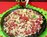 A picture of step 5 of Sabudana khichdi.