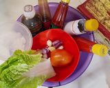 Foto langkah ke 1 dari resep Mie Tek Tek ala rumahan.
