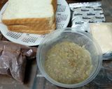 Foto langkah ke 1 dari resep Stup Roti Tawar Vla Cokelat.