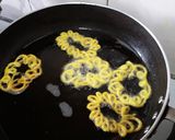 A picture of step 3 of Suji Imarti (Semolina Imarti).
