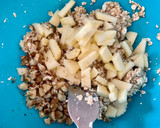Foto del paso 3 de la receta: Galletas saludables de avena, plátano y manzana