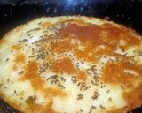 A picture of step 3 of Semolina dhokla.